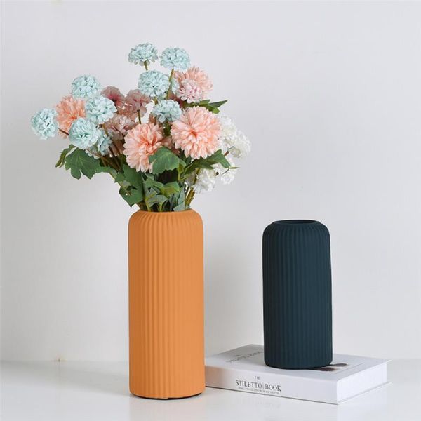 

vases modern simple morandi ceramic vase home europe tableflower decor for wedding flowers