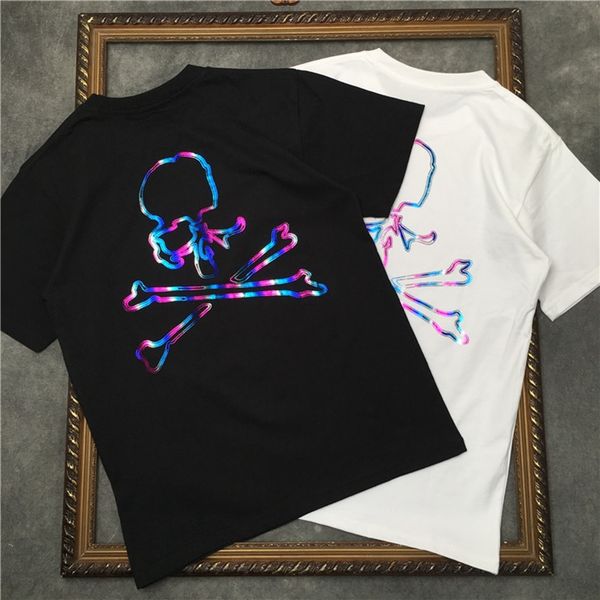 

2021 new barrett camiseta masculina de manga curta estampado a cores caveira camisetas femininas | streetwear 2191001660 yn6n, White;black