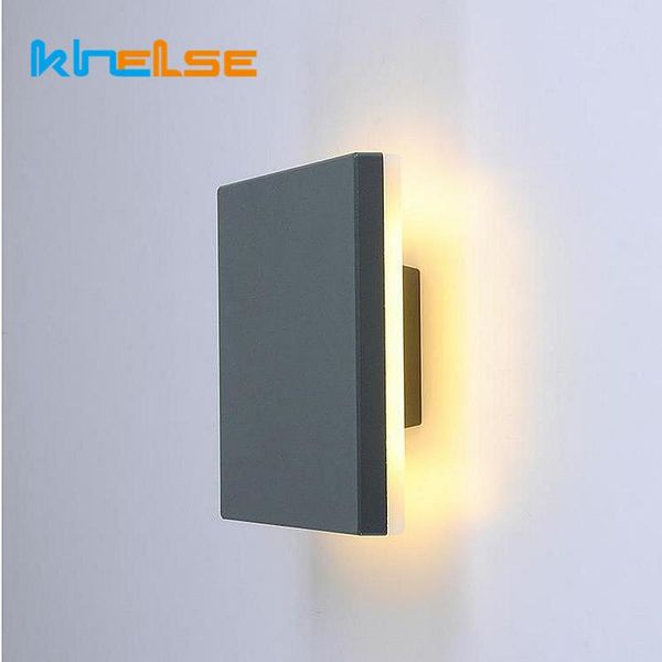 

modern outdoor led wall lamp waterproof ip54 10w garden porch sconces courtyard balcony aisle decoration wall lighting fixtures