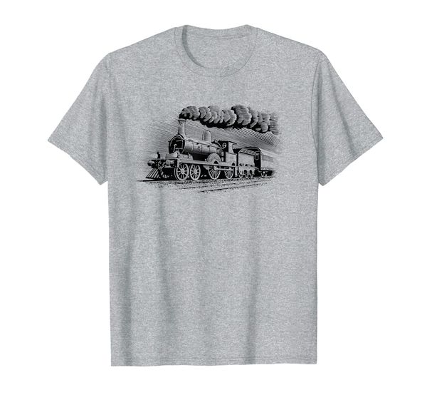 

Vintage Steam Train Railway Locomotive Shirt T-Shirt, Mainly pictures