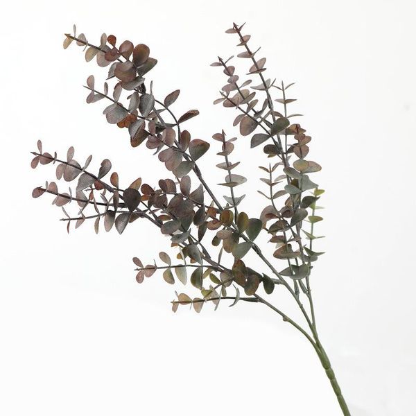 

decorative flowers & wreaths artificial eucalyptus leaves wedding ceremony event party display home balcony decor simulation lifelike plants