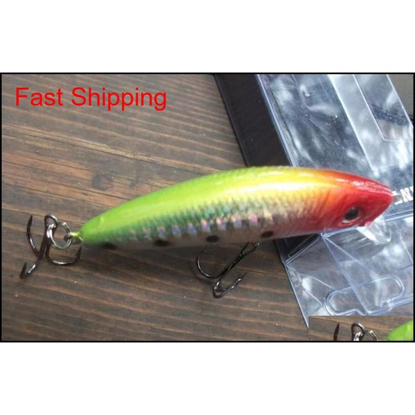 

fishing lure sales promotion sinking hard plastic fishing bait dual hooks 7cm 8.5g 10 pieces/lo djf hjfeeling