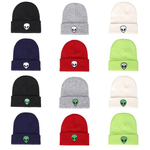 

beanies winter alien beanie hat thick stylish knitted for autumn teen girls