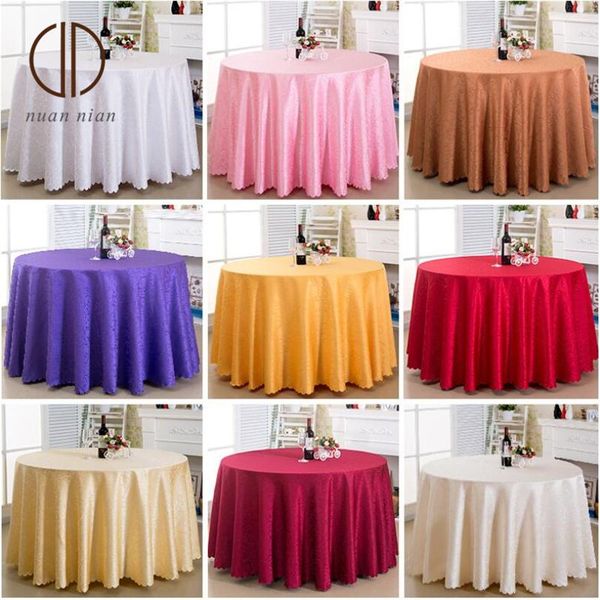 

table cloth el round european restaurant wedding