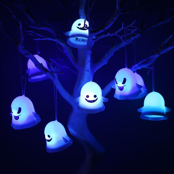 

led ghost night light halloween decoration venue layout props cute little toys
