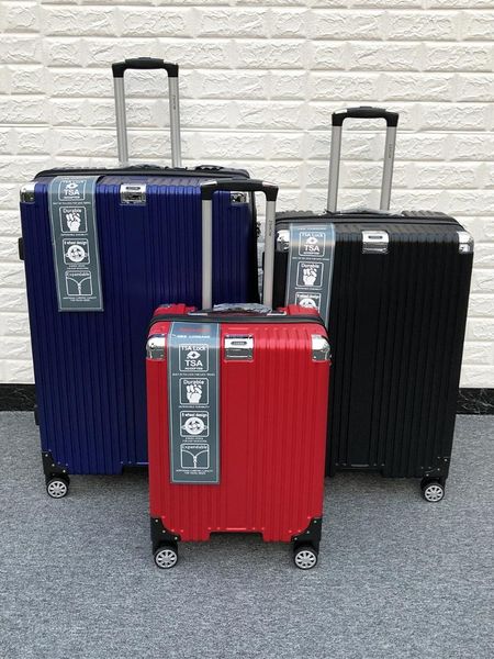 

suitcases 20/26/30 inch checked luggage with spinner wheels