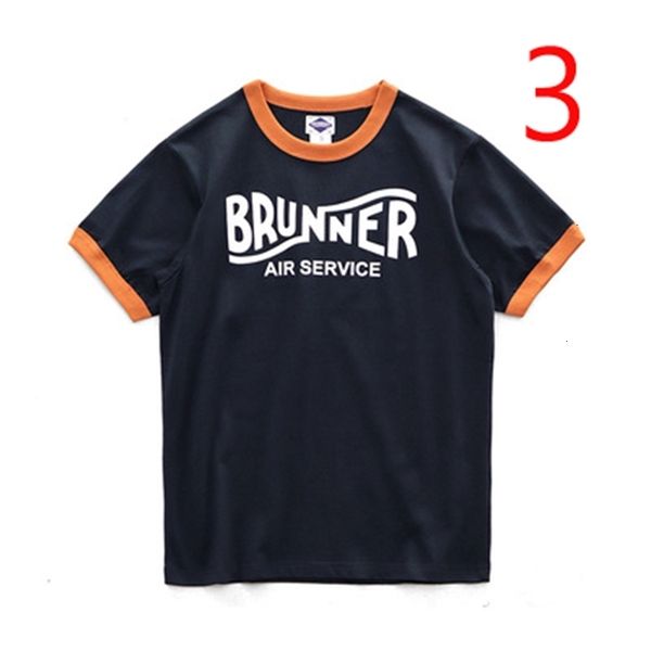 

new 2021 t-shirt summer us version of the capital letter printing tide brand men's bottoming short sleeve 3di0, White;black