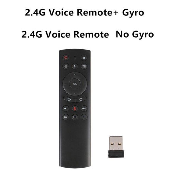 

g20s gyro smart voice remote control ir learning 2.4g wireless air mouse x3uf