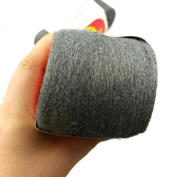 

car sponge portable steel wire wool grade 0000 3.3m for polishing auto home cleaning removing remover styling