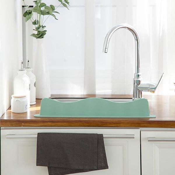 Matten Pads Silikon Waschbecken Prallplatte Haushalt Küche Pool Spritzwassergeschütztes Wasser
