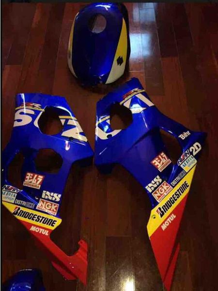 

3 gift new for suzuki abs motorcycle fairing kit bodywork black tank00