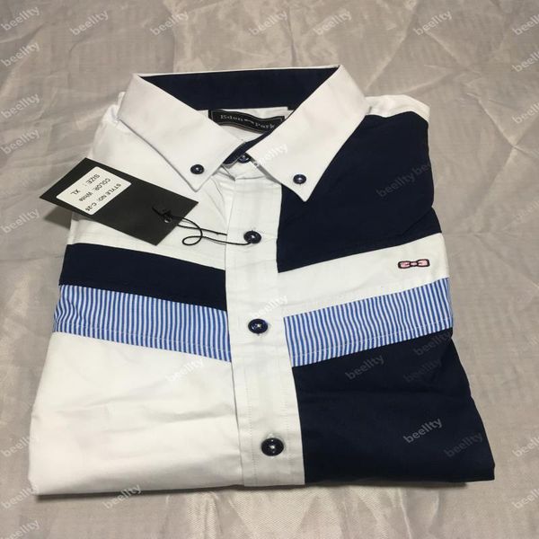 

shirt high selling size park shirt homme cotton nice m france men edenpark3 2021 ng big eden quality -3xl embroidery iwarw, Black