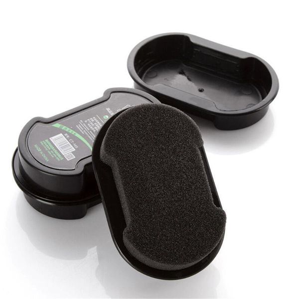

double sided shoes polish light colorless shoes rub wax sponge care oil leather shoe brush 16.5x11x5cm tb sale