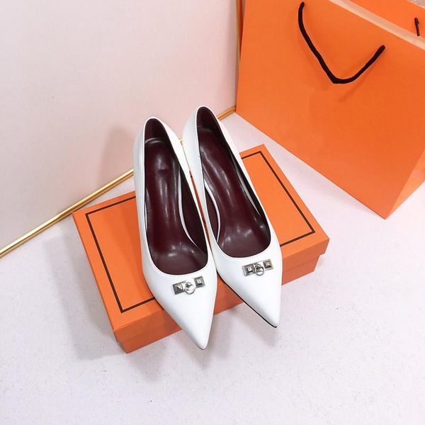 

dress shoes luxury women brand designers pumps wedding retro pointed toe high heels ladies elegant stiletto 2021, Black