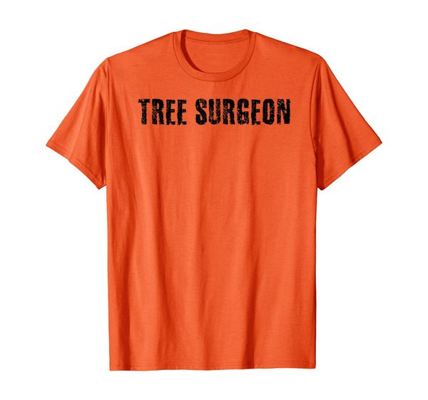 

tree surgeon shirt funny arborist lumberjack wood gift idea, White;black
