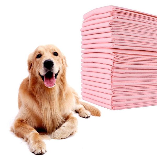 

kennels & pens 20/40/50/100 pcs dog urine water absorbency diaper pet potty training pad water-absorbent wee toilet mat disposable