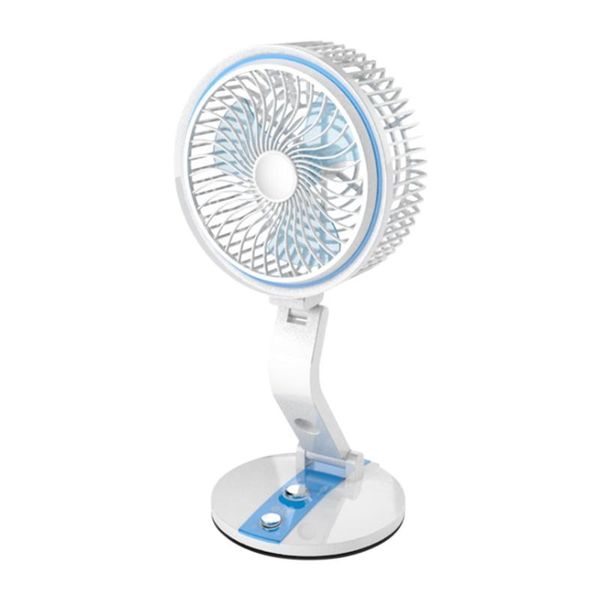 

solar fan deskfolding usb rechargeable dual-use fan