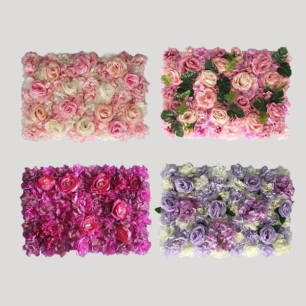 

decorative flowers & wreaths artificial silk rose flower panels wall decoration 60cmx40cm wedding backdrops event party baby showers arrangm