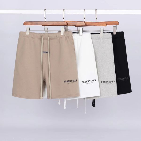 

fog mens casual shorts letter pattern printed loose short us size s-xl, White;black