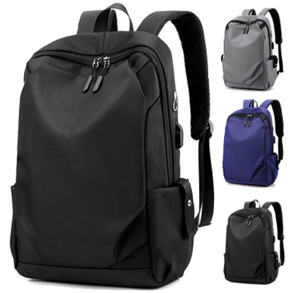 

backpack school men's fashion waterproof male external usb charge bag camouflage
