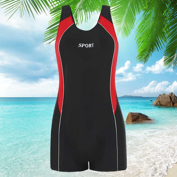 

2021 dry women's sports swimming speed swimsuit label, White;black
