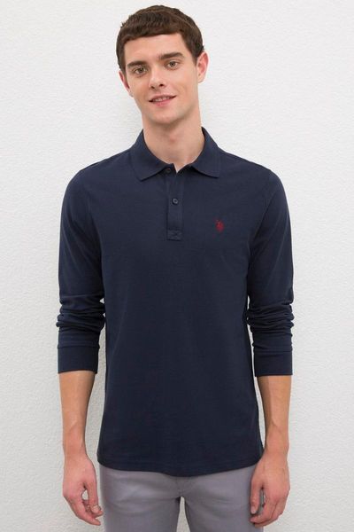 

men's hoodies & sweatshirts original us. assn. sweatshirt men uspa logo cotton regular fit long sleeve -neck multiseason collection, Black