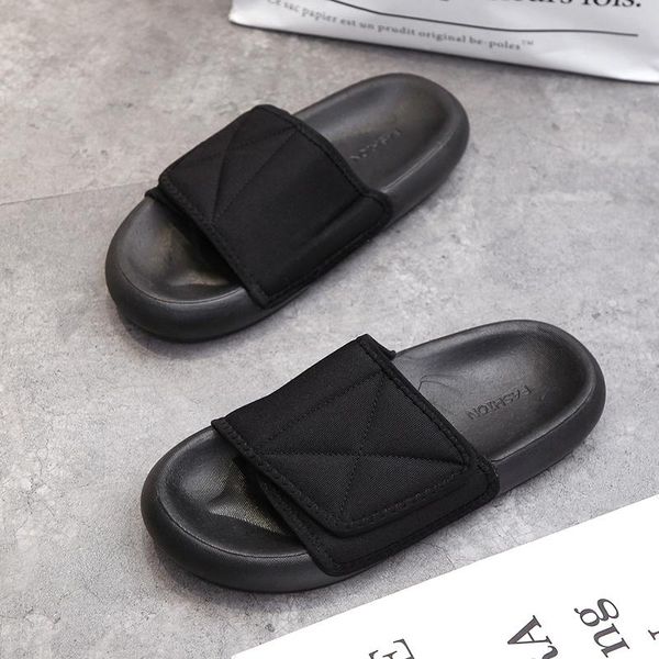 

slippers style fashion bread slipper for ladies in summer, Black