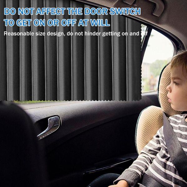 

car sunshade xxff rear window curtain, interior sun shade curtain adjustable windshield drape visor valance curta