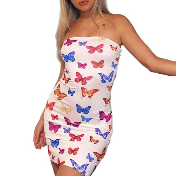 

casual dresses women strapless off shoulder mini dress summer lady butterfly leopard printed sheath pencil, Black;gray