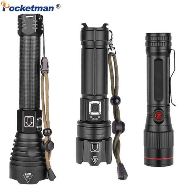 

new xhp90 xhp70.2 led usb rechargeable zoom led torch waterproof torch hunting super bright