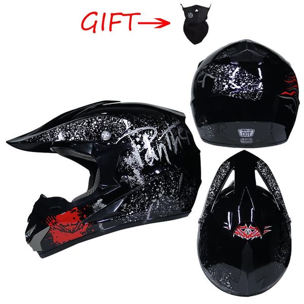 

motorcycle helmets off road motocross helmet capacetes atv dirt bike downhill dh racing cross dot