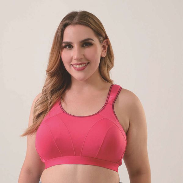 

2020 new women's sports bra large steel ring no trace quick drying shockproof yoga fitness vest, Gray