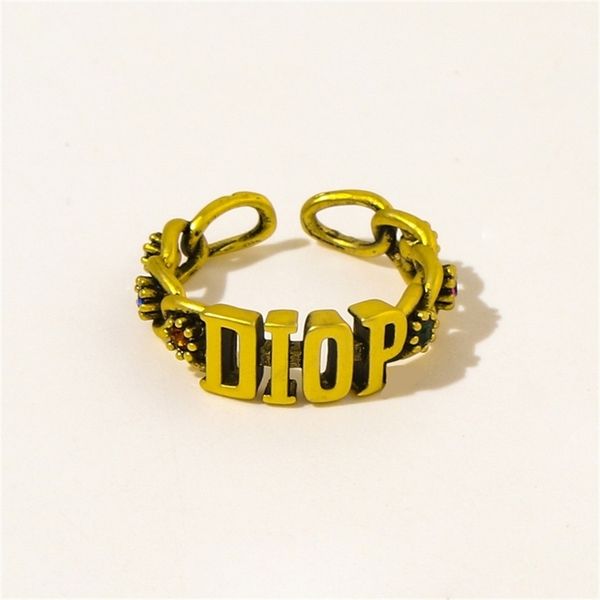 

88% off wholesale store 2022 home made old zircon twist ring austrian gold hollow opening 54, Silver
