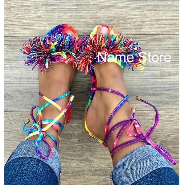 

2021 summer new style strappy sandals fashion flat outdoor open toe women's shoes solid color plus size 43, Black