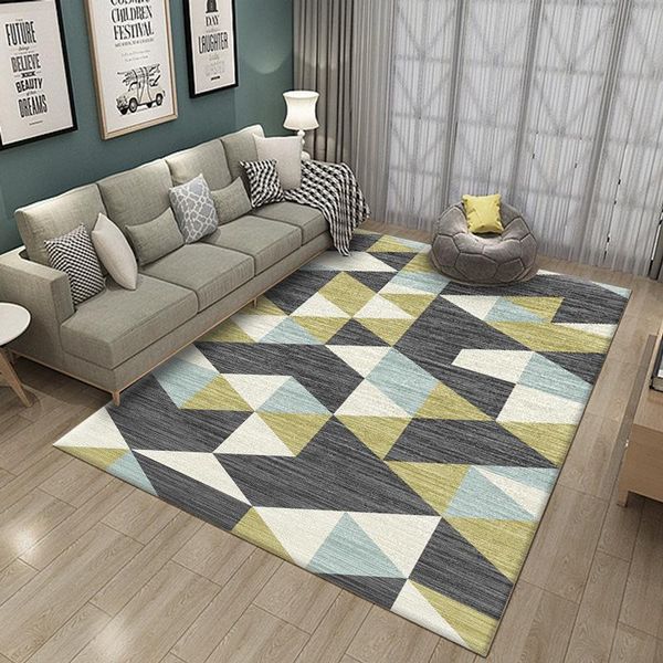 

carpets large nordic geometric for living room bedroom area white and gray bedside blanket rug soft study rugs