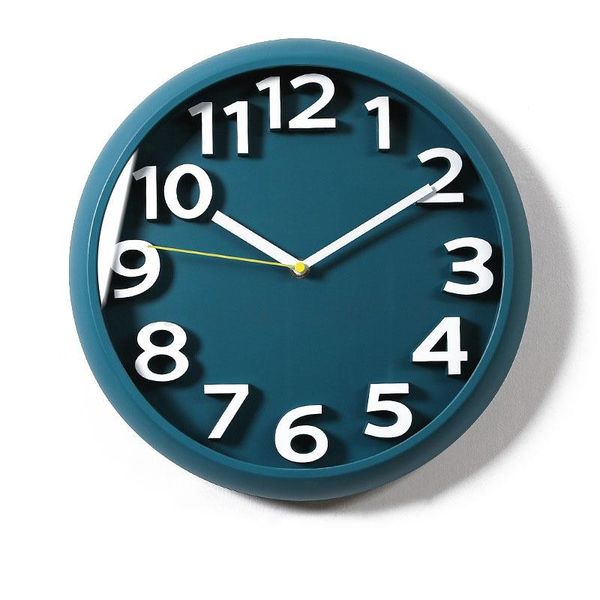 

wall clocks modern 3d clock design silent watch home creative quartz watches decor living room bedroom gift
