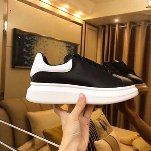 

2021casual shoes women men mens daily lifestyle skateboarding shoe trendy platform walking trainers black glitter shinny mkj001, Red;white