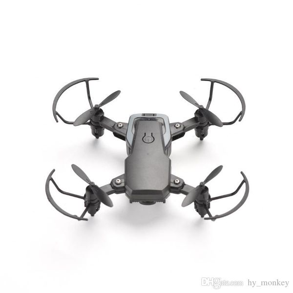 

mini lightweight foldable black and white drone wifi four-axis aircraft remote control helicopter kids toy aerial pgraphy headless mode5