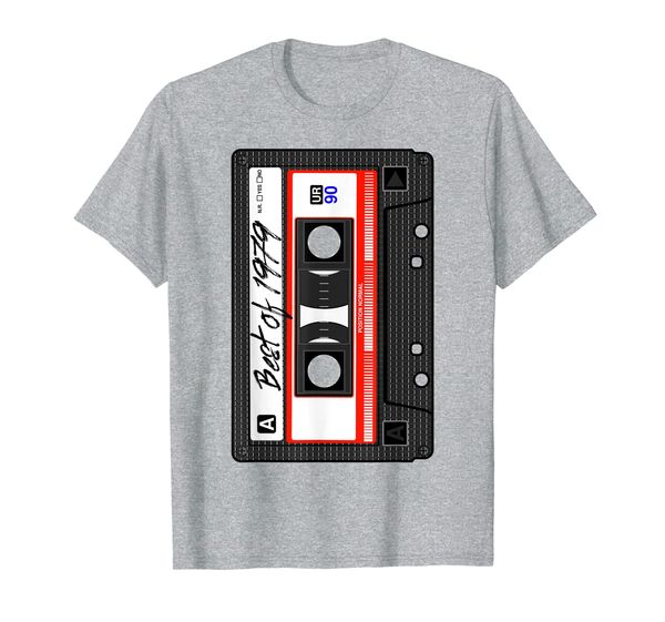 

tape of 1979 cassette music mix 1980s 1990s outfit tape t-shirt, White;black