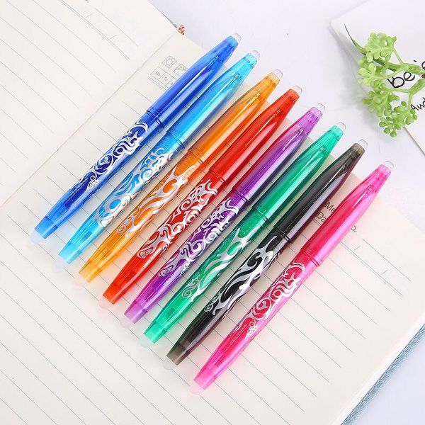 

gel pens 8pcs/lot erasable pen 8 colors ink of styles rainbow -selling creative drawing stationery for school