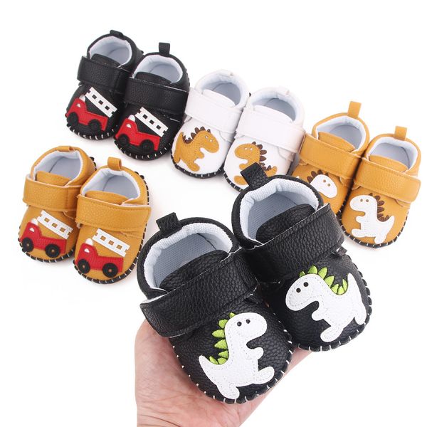 

walker baby shoes 0-1 year old hand sewn non slip toddlers 2659