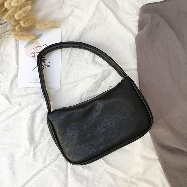 

design handbag new soft pu bag in summer 2020, Red;black