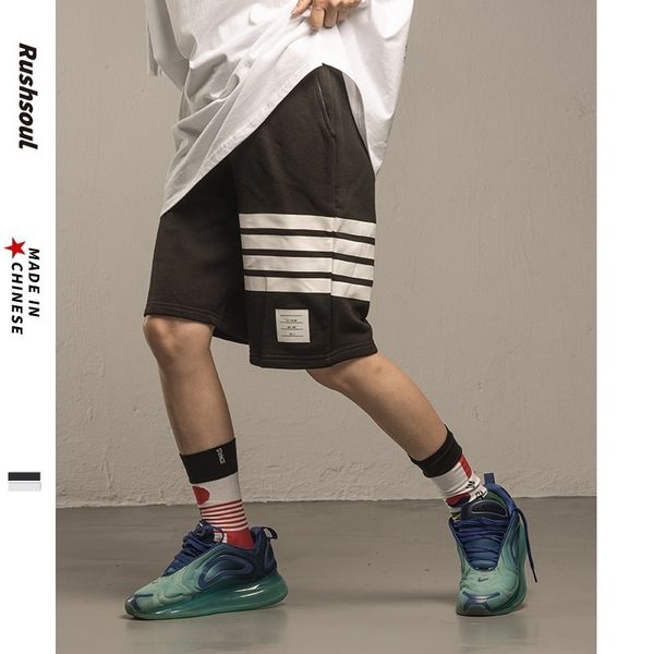 

myf | sihengchao brand shorts casual five point pants men's wear, White;black