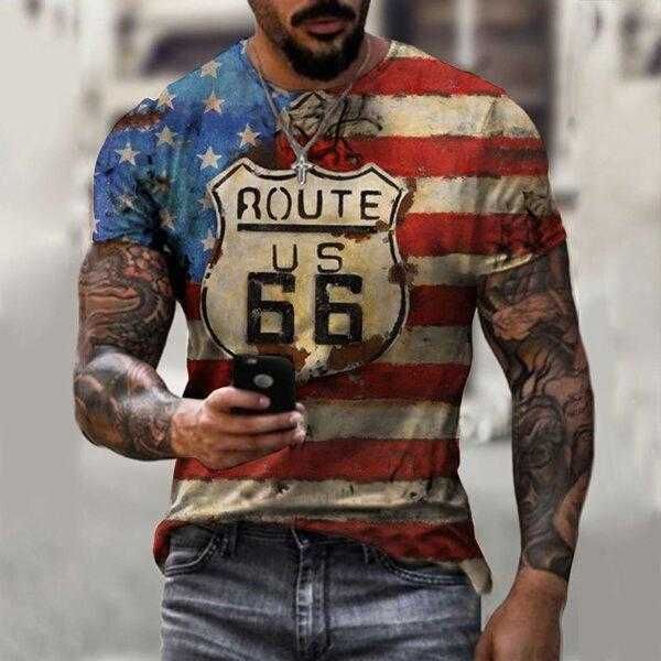 

seri men's national flag digital printing short sleeve t-shirt for men and women, White;black