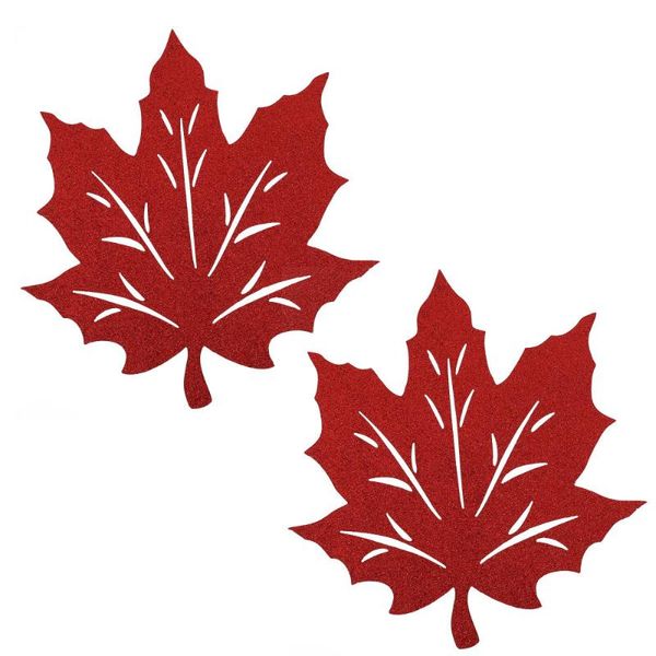 

mats & pads 2pcs thanksgiving placemats shaped table tablecoasters