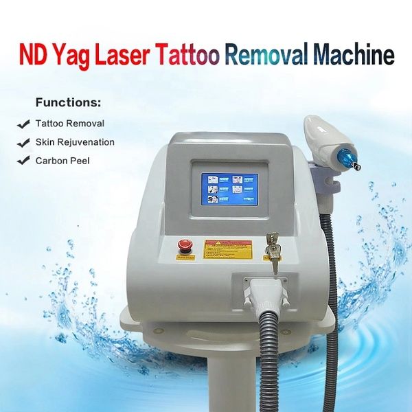 

beauty salon use 1064,532 ,1320nm wavelength portable elight opt laser ndyag scar remove skin rejuvenation tattoo removal machine, Black