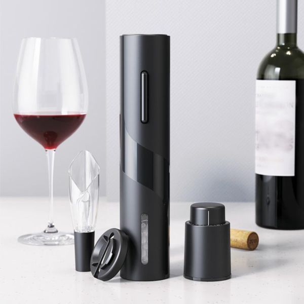

smart home control 4in1 electric bottle opener automatic red wine can jar ser decanter aerator kitchen tool set