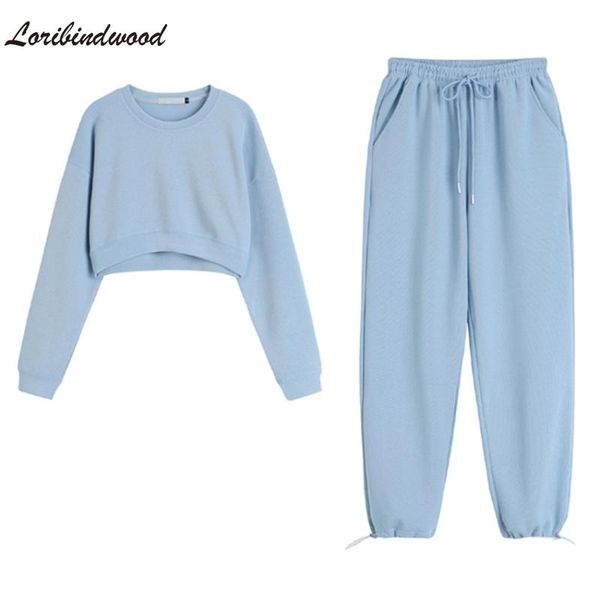 

women's two piece pants loribindwood 2021 y2k autumn winter women sets pieces and long set oversized fashionable tracksuit suits, White