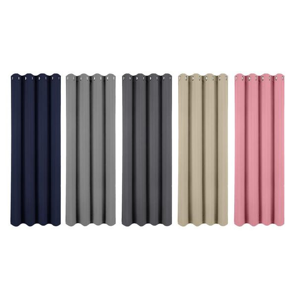 

curtain & drapes modern blackout curtains for living room bedroom window treatment blinds finished solid color kitchen