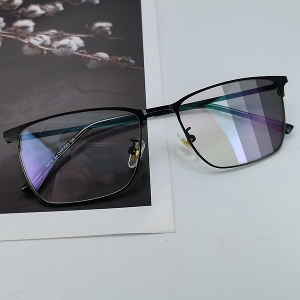 Sonnenbrille Pochromic Transosition Gläser für Frauen Männer Anti Strahlung Blaue Licht austauschbare klare Kratzer Linsenquadrat